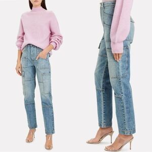Slvrlake Savior West Coast Blue Jeans High Rise Cargo Size 24